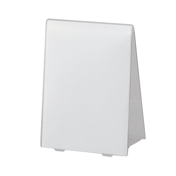 （まとめ） TANOSEE 卓上サインスタンド A6タテ 1個 【×30セット】 [21](3.0)