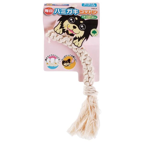 （まとめ）ドギーマン毎日ハミガキコットン スティック Mini【×12セット】 [21]