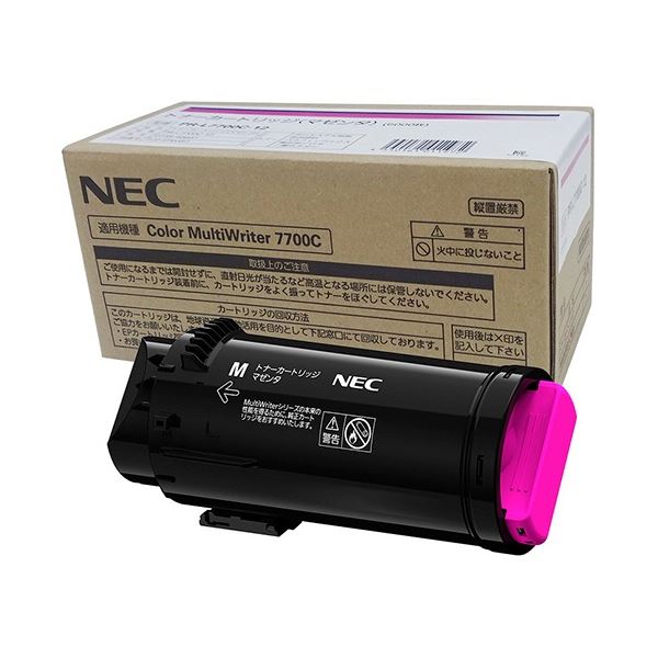 Refill Ink - NEC トナーカートリッジ マゼンタ PR-L7700C-12 1個 [21]