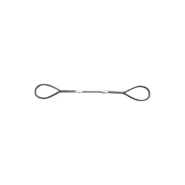 (まとめ) TRUSCO Wスリング Aタイプ 6mm×4.0m GR-6S4 1本 【×5セット】[21]