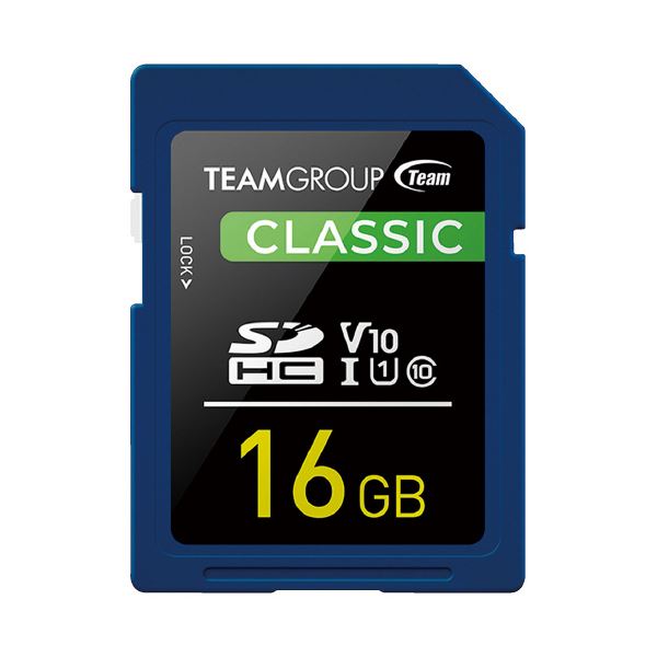 (まとめ) TEAM SDHCカード UHS-I U1 16GB TSDHC16GIV1001 【×5セット】[21]
