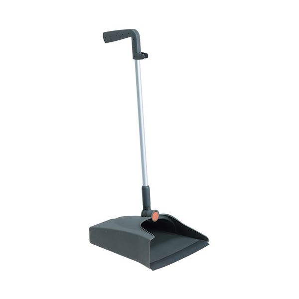 （まとめ） テラモト 2Wayチリトリ ダークグレー DP-472-000-7【×5セット】 [21]