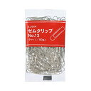 (まとめ) ライオン事務器 ゼムクリップ 小 23mm 50g No.13-50 1パック 【×50セット】[21]