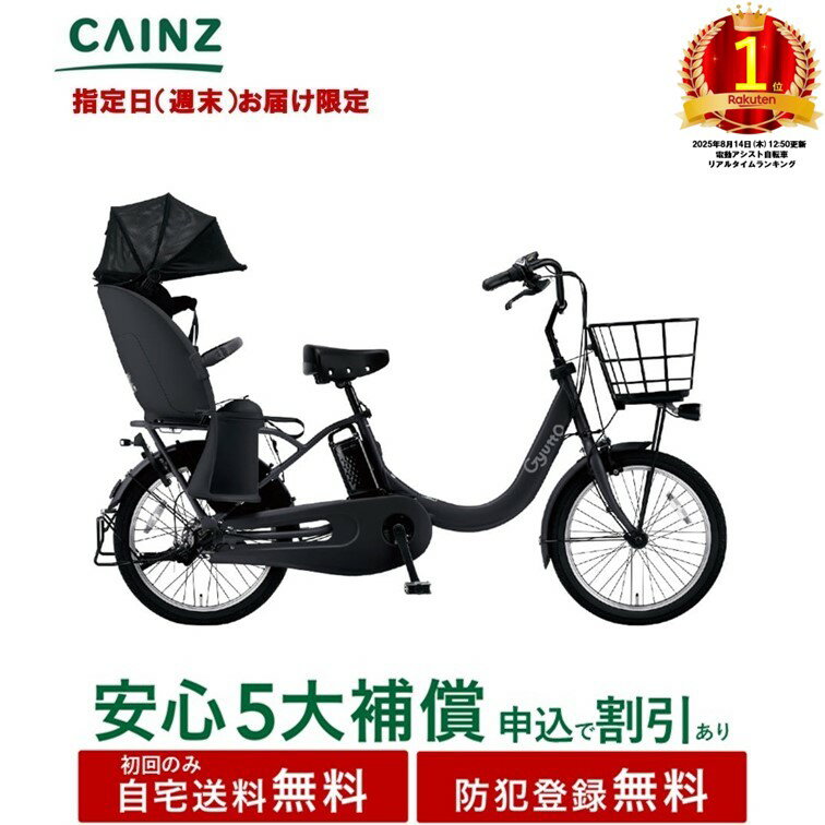 【指定日(週末)お届け限定 】関東近畿中部一部地域のみお届け自宅送料無料 防犯登録無料パナソニック「ギュット・クルームR・DX」BE-FRD034 25年モデル20インチ↓安心5大補償申込み可↓