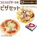 わんちゃんお誕生日2種類のピザ パーティーセット ピザーラ テリヤキチキンピザとコミフデリチキンピザのセット 送料無料