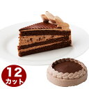 チョコレートケーキ チョコレートケーキ 7号 21.0cm 約610g 12カットタイプ 誕生日ケーキ バースデーケーキ