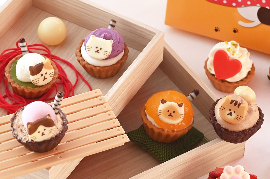 【送料無料】ねこみにタルトセット 9個入 タルト フルーツケーキ 猫 ねこ スイーツ...