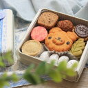 【送料無料】くまちゃんの贈り物 クッキー缶 焼菓子詰合プレゼント ギフト お取り寄せ 手土産 スイーツ お菓子 洋菓子 誕生日 バースデー おすすめ 人気 グルメ (3425108)(4)