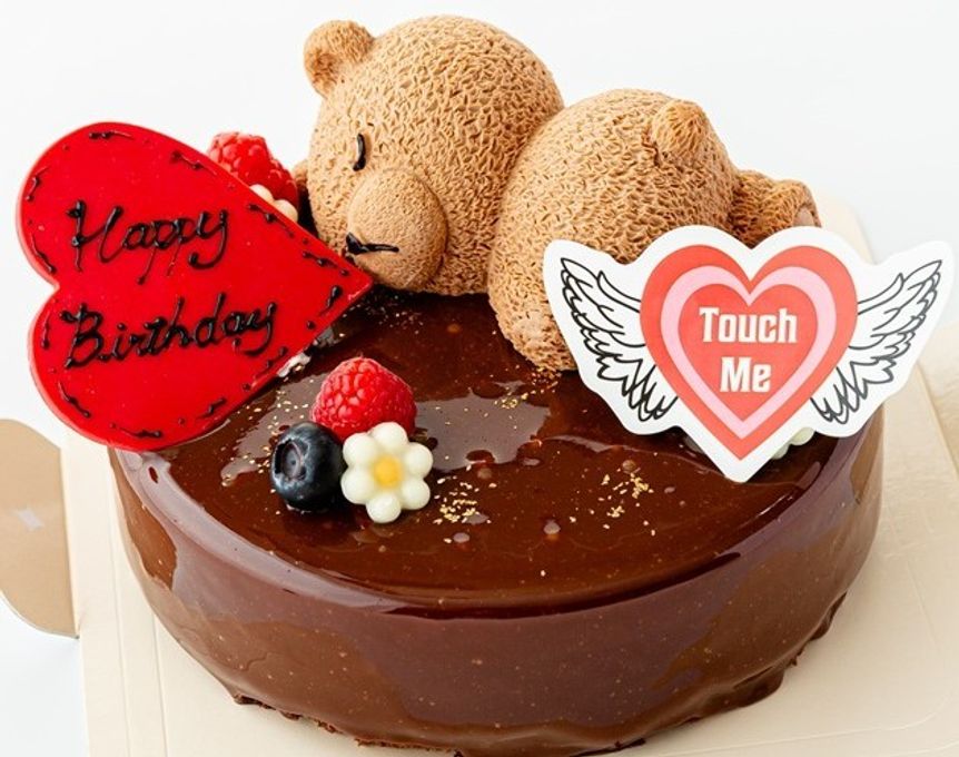 Chocolate Cakes - 動画で想いを贈る くまちゃんのチョコレートムースケーキ 母の日2026 贈り物 お祝い ケーキ お取り寄せ スイーツ プチギフト プレゼント ギフト 動画 チョコレート ムース サプライズ (3436917)