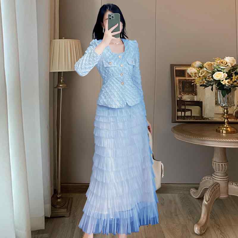 レディース 上品 カワイイ お洒落 秋 上下 セット スカート 24 秋 服 ファッション 美 ツーピース 上下 セット 今