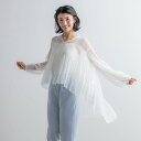 【福袋対象商品】 イレギュラーヘム プリーツトップス】ABBEY EYE レディース トップス ブラウス シアー シャツ プリーツ イレギュラーヘム ラメ 透け感 ボリューム袖 白 黒 WHITE BLACK 春 夏 華やか キラキラ 涼しい