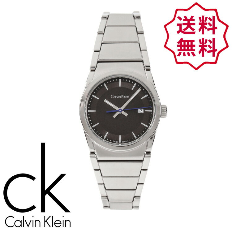 Calvin Klein カルバンクライン レディース 腕時計 ウォッチ シルバー ブラック CK FREE ONE SIZE おしゃれ ブランド 【あす楽】 [k6k33143]