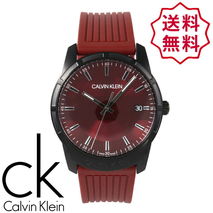 Calvin Klein カルバンクライン メンズ 腕時計 ウォッチ レッド CK FREE ONE SIZE おしゃれ ブランド 【あす楽】 [k8r114up]