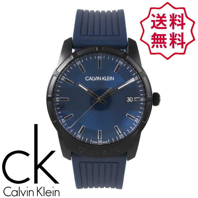 Calvin Klein カルバンクライン メンズ 腕時計 ウォッチ ブルー CK FREE ONE SIZE おしゃれ ブランド 【あす楽】 [k8r114vn]