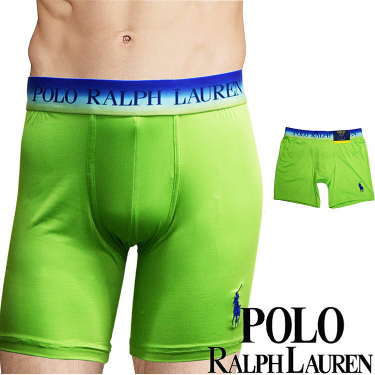 ポロ ラルフローレン ボクサーパンツ メンズ 【閉店セール40%OFF】【6/11(火)まで】POLO RALPH LAUREN ポロ ラルフローレン メンズ ビックポニー ロゴ ボクサーパンツ ネオングリーン 再生繊維 polo トランクス おしゃれ ブランド 大きいサイズ [送料無料] 【lmb4hr】