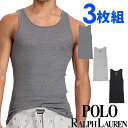 【SALE 30%OFF】POLO RALPH LAUREN ポロ ラルフローレン メンズ タンクトップ 3枚セット ラルフローレンタンクトップ[RCTKP3 /LCTK][あす楽]