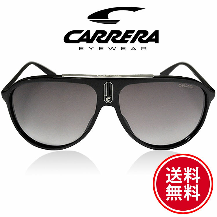 CARRERA カレラ サングラス シャイニーブラック/グレー ブランド カレラ サングラス