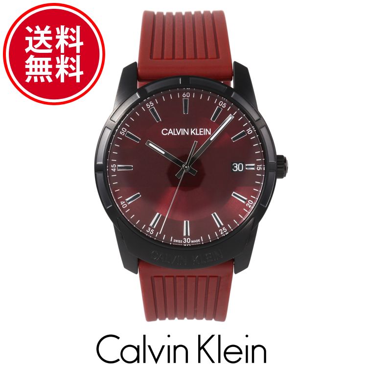 Calvin Klein カルバンクライン メンズ 腕時計 ウォッチ レッド CK FREE ONE SIZE おしゃれ ブランド [5,500円以上で送料無料] 【あす楽】 [k8r114up]