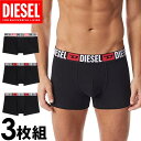 ディーゼル ボクサーパンツ メンズ 【SALE 30%OFF】DIESEL ディーゼル メンズ コットン ボクサーパンツ 3枚セット トランクス Underwear for Everyone ブラック ホワイト ロゴ S M L XL 2XL おしゃれ ブランド 大きいサイズ [5,500円以上送料無料] 【あす楽】 [00st3v-0ddai-e3784]