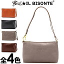 【SALE 30 OFF】IL BISONTE イルビゾンテ ショルダーバッグ ハンドバッグ クロスボディバッグ 本革 レディース 4色展開 2WAY ブラック ブラウン グレー イタリア フィレンツェ ブランド 5,500円以上で送料無料 【あす楽】 bsh092pvx