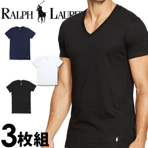 POLO RALPH LAUREN ポロ ラルフローレン tシャツ メンズ Vネック 3枚セット ラルフローレンTシャツ[RCVNP3 /LCVN]