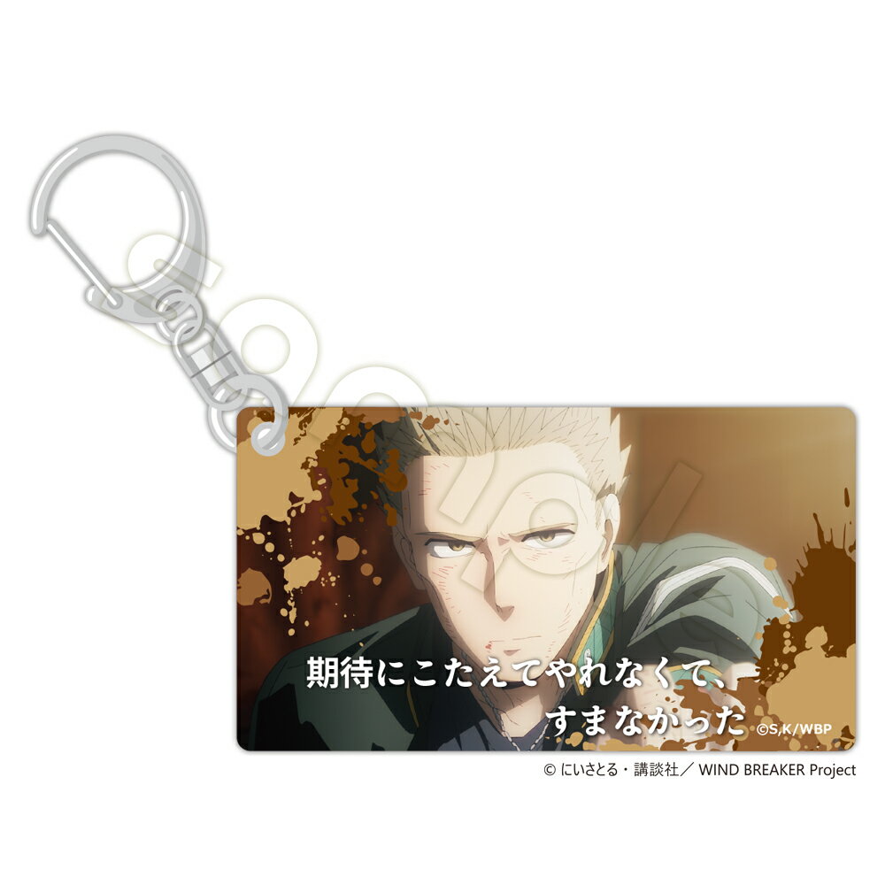 Rakuten - WIND BREAKER スライドアクリルキーホルダー Key0 柊登馬