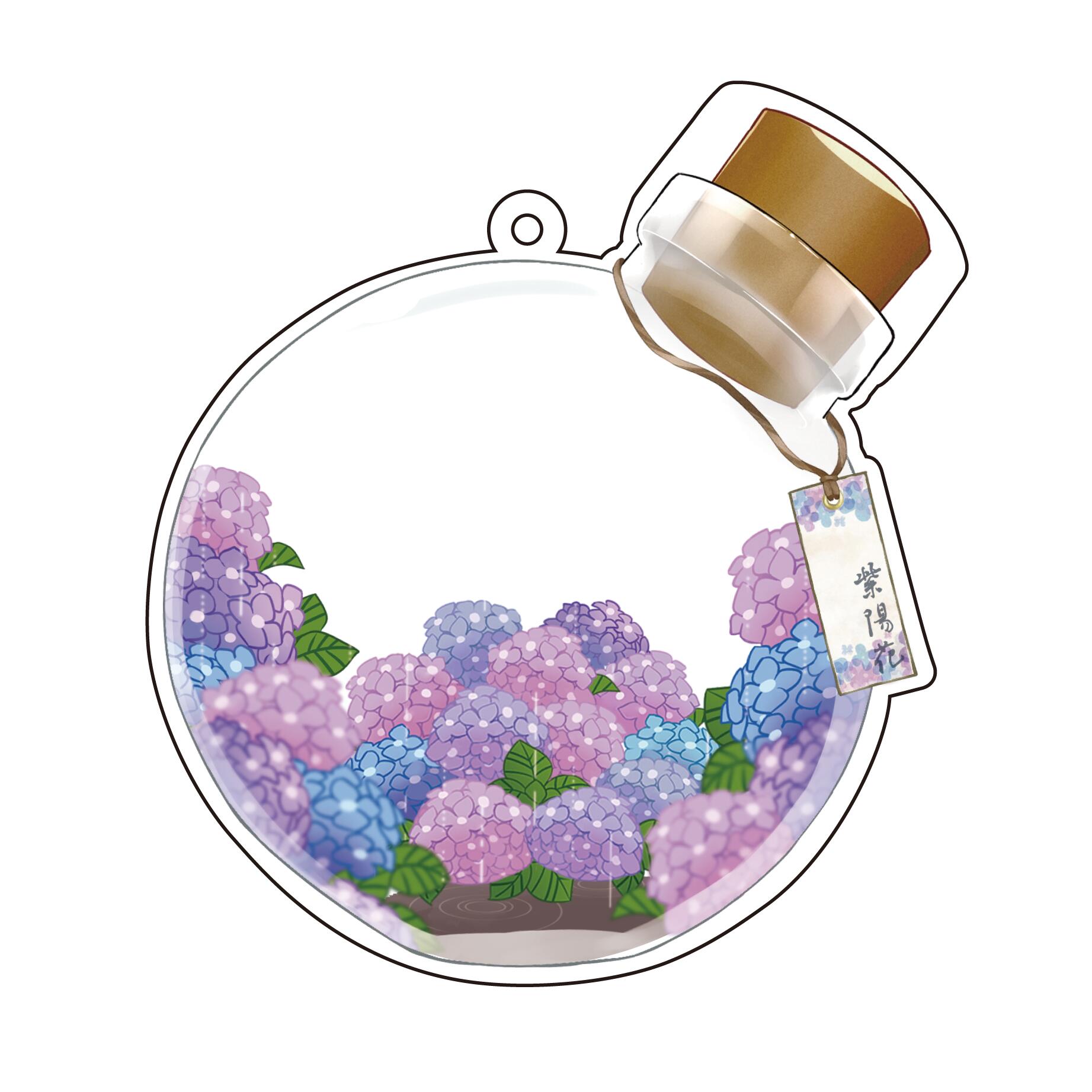 Rakuten - アクリルメイクアップカバー Vol.11 ＃あじさい