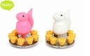 SQUIRREL & ACORN マグネット 【QUALY/qualy/クオリー/新生活/生活雑貨/キッチン雑貨/インテリア雑貨/かわいい雑貨/タイ雑貨/アジア...
