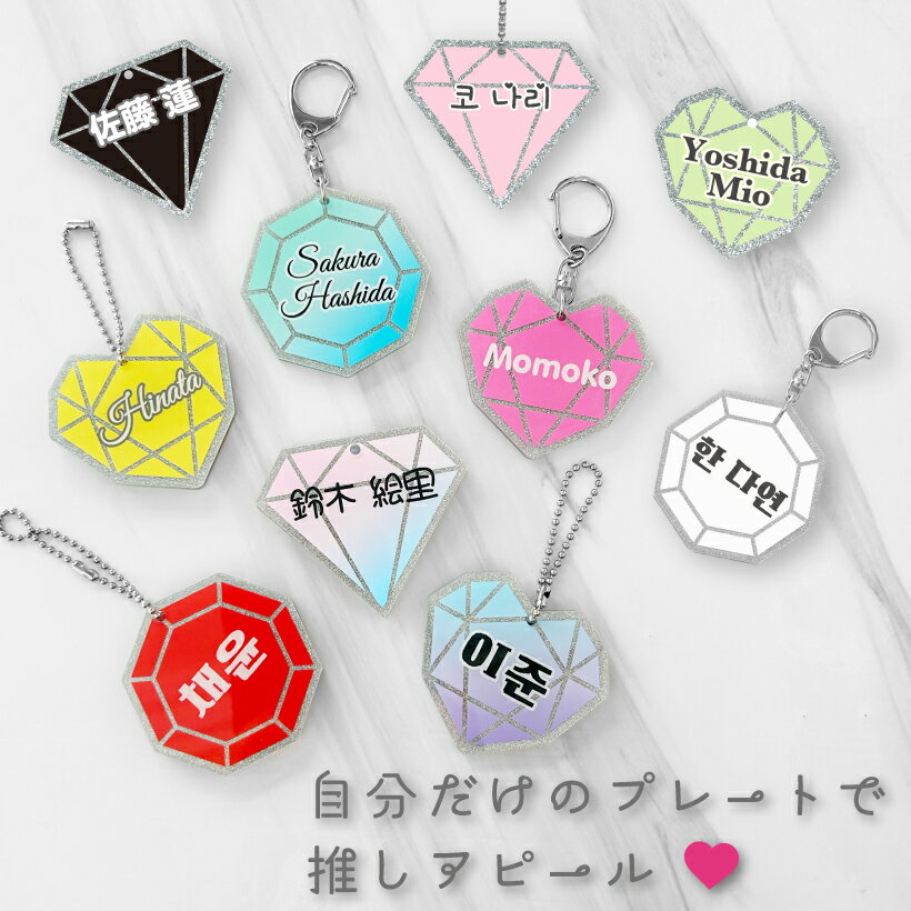 【 名入れ 無料】 ネームプレート メンカラ 推し活 痛バッグ おしゃれ かわいい プ...