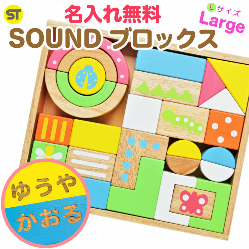 名前入り SOUNDブロックス Large 名入