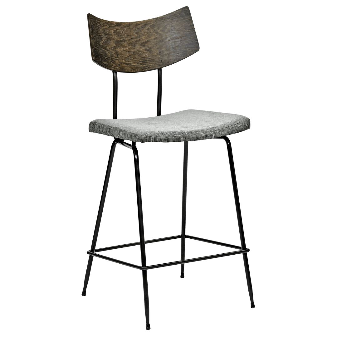 【新品・未開封】ASPLUND SQUARE ROOTS SOLI COUNTER STOOL GREY FABRIC アスプルンド スクエアルーツ ..