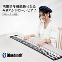 お買い物マラソン【P5倍】ロールアップピアノ 88鍵盤 キーボード 楽器 演奏 子供 子供用 電子ピアノ プレゼントに最適 ロール ピアノ ハンド くるくる 携...