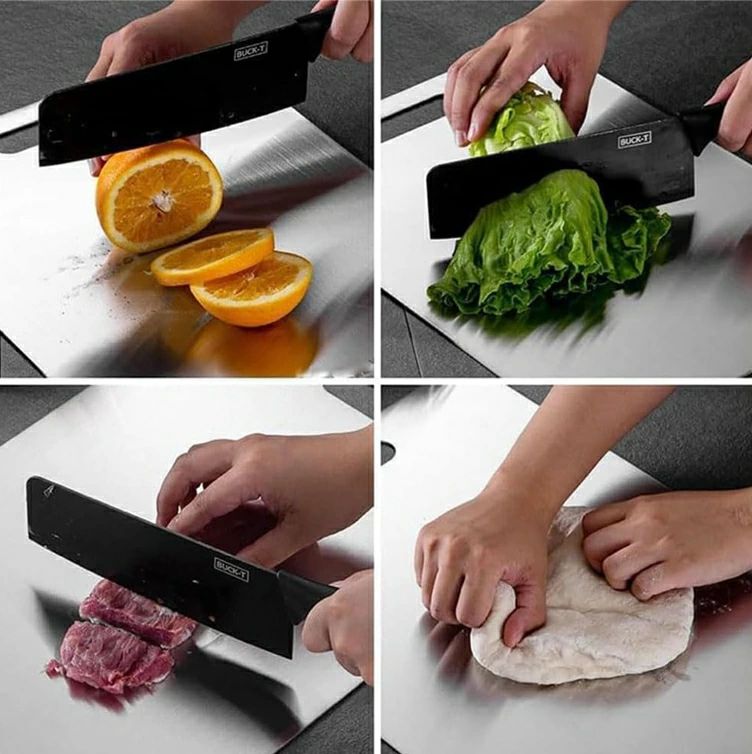 まな板 最先端の衛生耐久性 キッチン用チタン 両面使用 食品グレード カッティングボード 台所用品 抗菌 ステンレス おしゃれ 薄い まな板 お手入れ簡単 スリム 衛生的 キッチン用品 調理器具 省スペース 一人暮らし 錆びない 防臭 家庭用 まないた 多機能 ギフト プレゼント