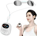 ネックケア リラクゼーション器 EMS 温熱 首 肩 ネックリフレッシュ 【5種モード+15段階強度調節+3段階加熱+15分タイマー】 自由調節可能 小型 超軽...