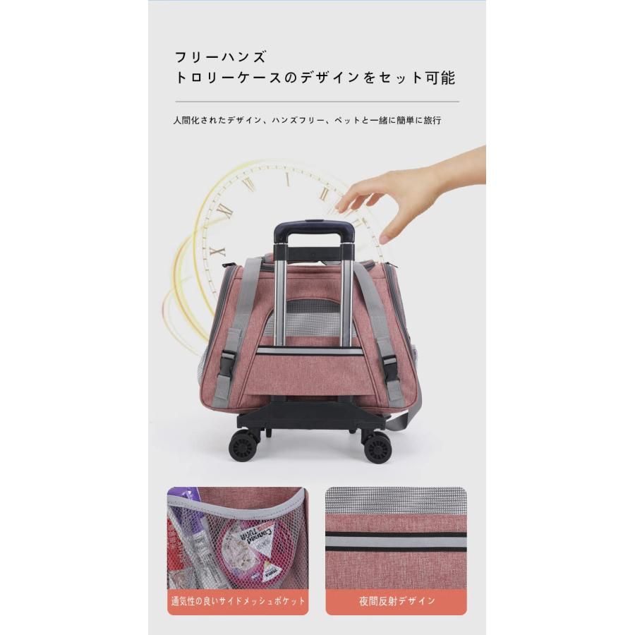 猫バッグ ドッグバッグ ペットバッグ 携帯 持ち運び 斜め掛け ペットのお出かけ 長さ調節可能 通気性 大容量 15斤 10斤犬 グレー