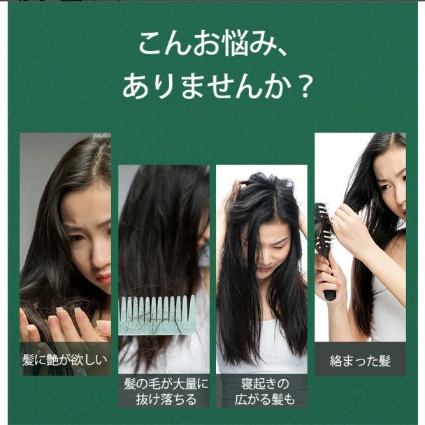 「2in1」 ストレートブラシ 自然 カール ストレート ヒートブラシ ヘアアイロン ダブルマイナスイオン アイロンブラシ 急速加熱 温度調節 自動電源オフ 静電気防止 ストレートヘアプラシ