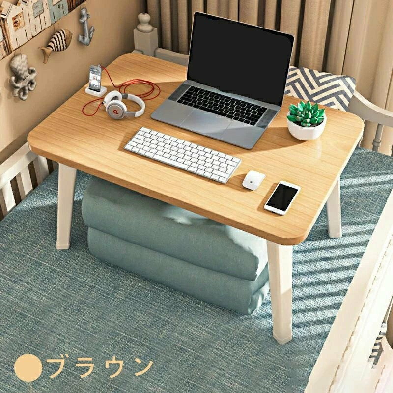 多機能 60x40x29cm 折りたたみ テーブル ちゃぶ台 テーフ?ル ローテーブル 小型 ベッドテーブル ローテーブル 折りたたみ おしゃれ インテリア テーブル 机 小さい机 ベッドトレイ 白 簡易テーブル ミニ てーぶる 座卓 人暮らし pcデスク勉強 仕事 折り畳みデスク 勉強机