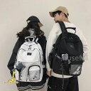 スーパーセール限定!リュック 新作 バックパック 韓国 大容量 A4 カジュアルバッグ 学生 修学 メンズ レディース バッグ 通勤 通学 リュックサック 黒 ...
