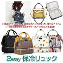2Way 保冷バッグ リュックサック ランチバッグ 2層式 ピクニック アウトドア キャンプ レジャー バーベキュー BBQ おしゃれ 全7色