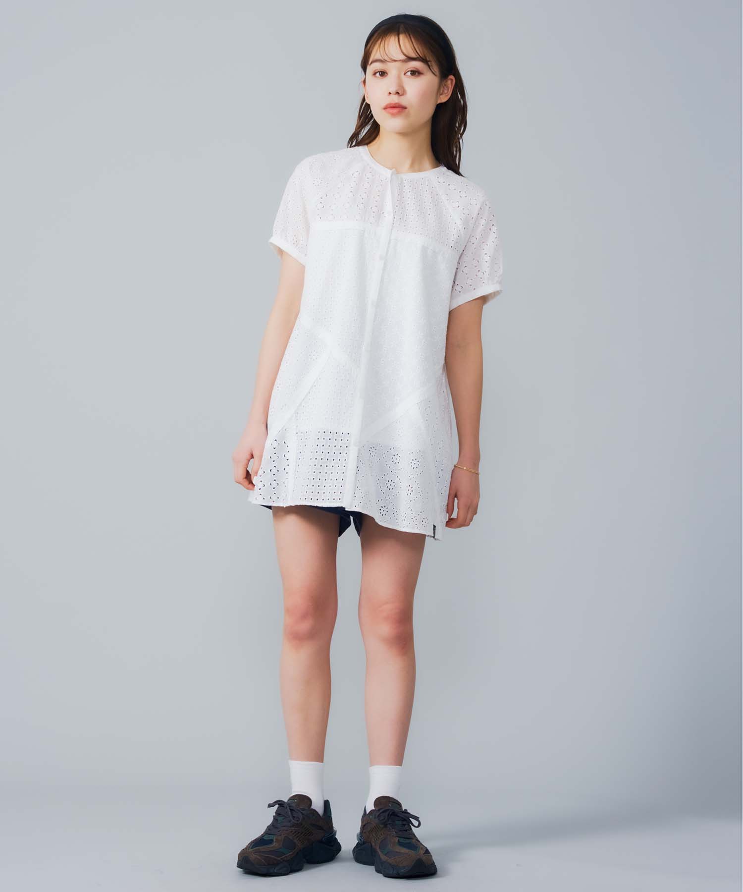 特価【60%OFF】楽天スーパーSALE【公式】MILKFED. ミルクフェド PANELED LACE DRESS ワンピース 花柄 レース カットソー トッ...