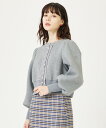 スペシャルプライス【公式】MILKFED. ミルクフェド PUFF SLEEVE CARDIGAN カーディガン ショート丈 ボリューム袖 トップス レディース...