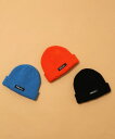 【公式】MILKFED.ミルクフェド BAR LG CRASH KNIT CAP ニット帽 ロゴ 帽子 ビーニー レディース ベーシック 人気 おしゃれ プレゼント ギフト