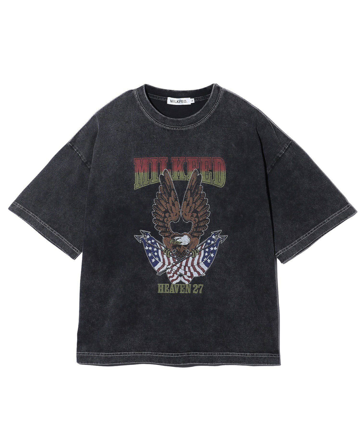 MILKFED. ミルクフェド EAGLE S/S TEE Tシャツ 半袖　レコメンド