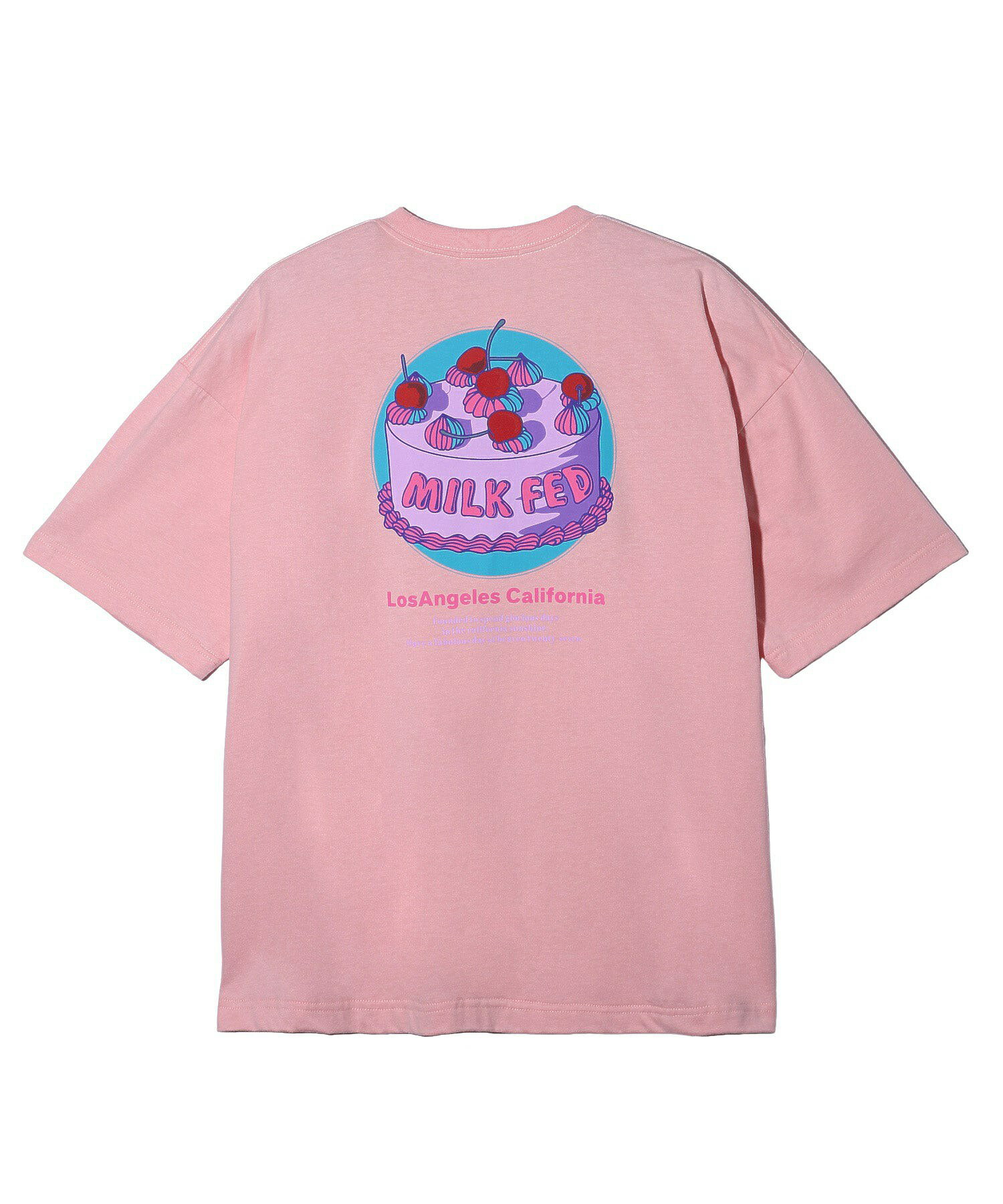 ڸMILKFED. ߥ륯ե CAKE S/S TEE T Ⱦµ