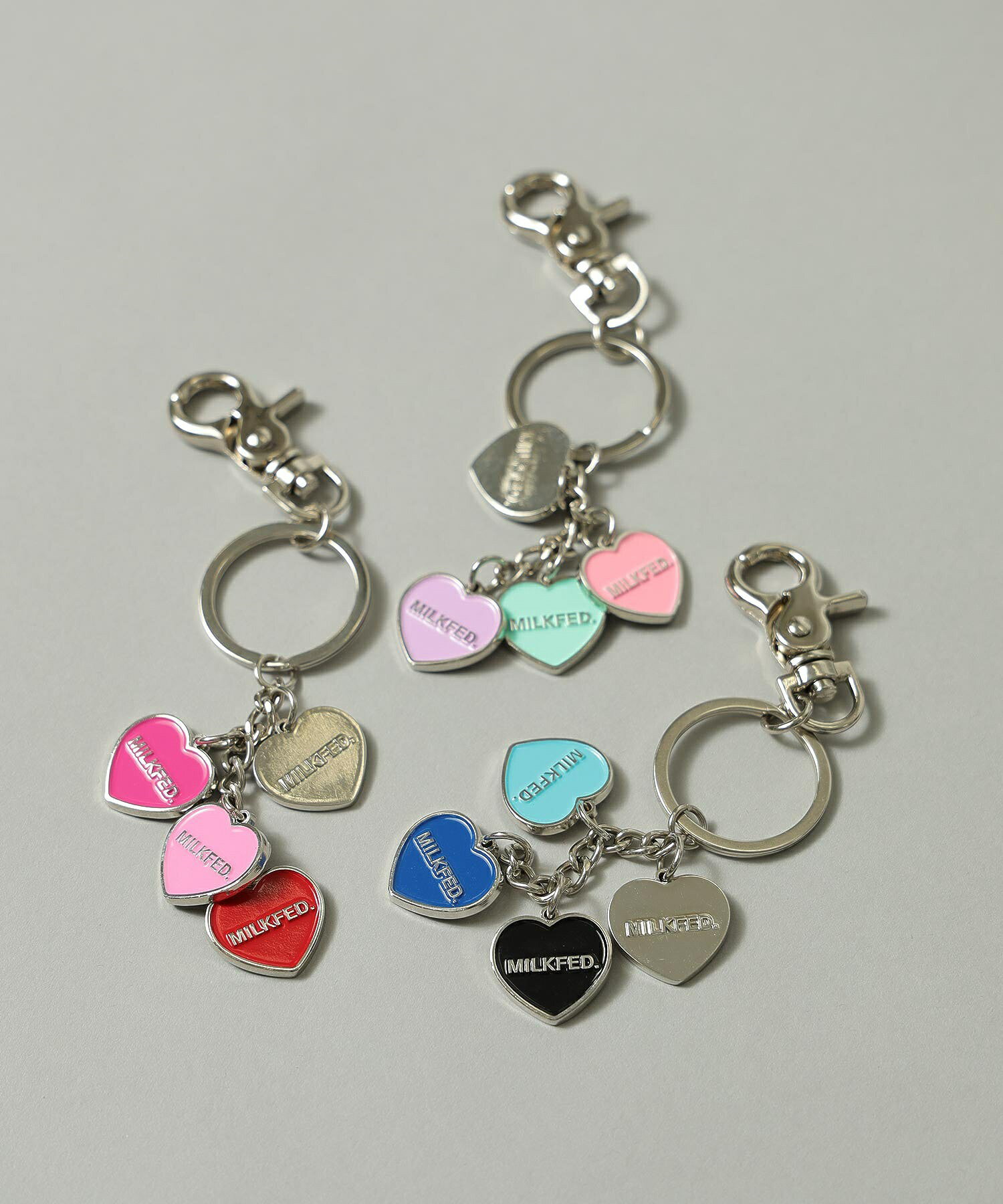 MILKFED. ミルクフェド HEARTS KEYCHAIN キーチャーム　レコメンド