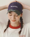 【公式】MILKFED. ミルクフェド MILKFED.xNEW ERA STENCIL LOGO CAP ニューエラ キャップ 帽子 コラボ