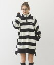 スペシャルプライスポイント10倍!!【公式】MILKFED. ミルクフェド STRIPED TUNIC SWEATSHIRT スウェット トップス チュニックワ...