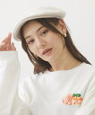 スペシャルプライス【公式】MILKFED. ミルクフェド ICING LOGO FLAT CAP キャップ ハンチング 帽子