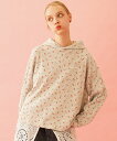 特価【30%OFF】【公式】MILKFED. ミルクフェド CHERRY PATTERN WAFFLE HOODIE TOP カットソートップス