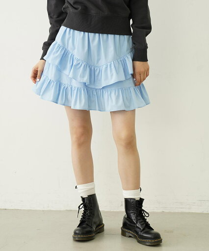 【公式】MILKFED. ミルクフェド TIERED SKIRT ミニスカート 【公式】MILKFED. ミルクフェド TIERED SKIRT ミニスカート